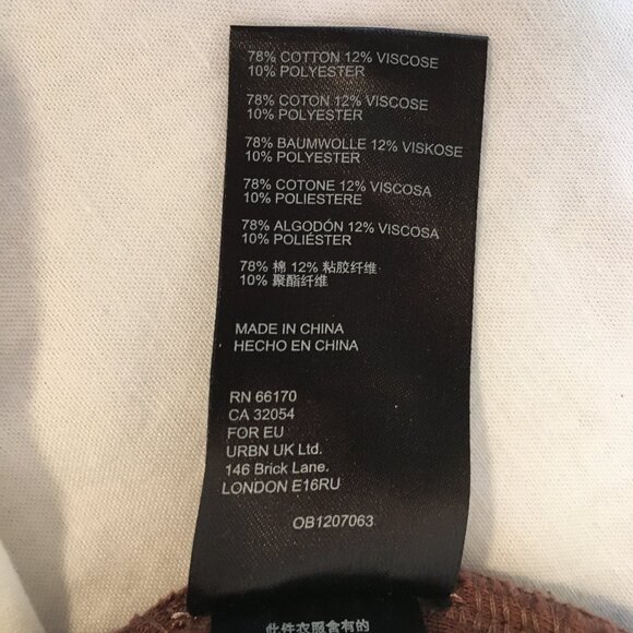 We the free Sadie Surplus jacket, sweatshirt-dress, tunic in brown, size medium - Picture 13 of 16